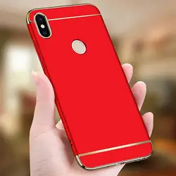 For Xiaomi Mi Max 3 Case, Luxury 3 In 1 Ultra Slim Hard Cover Phone Casing