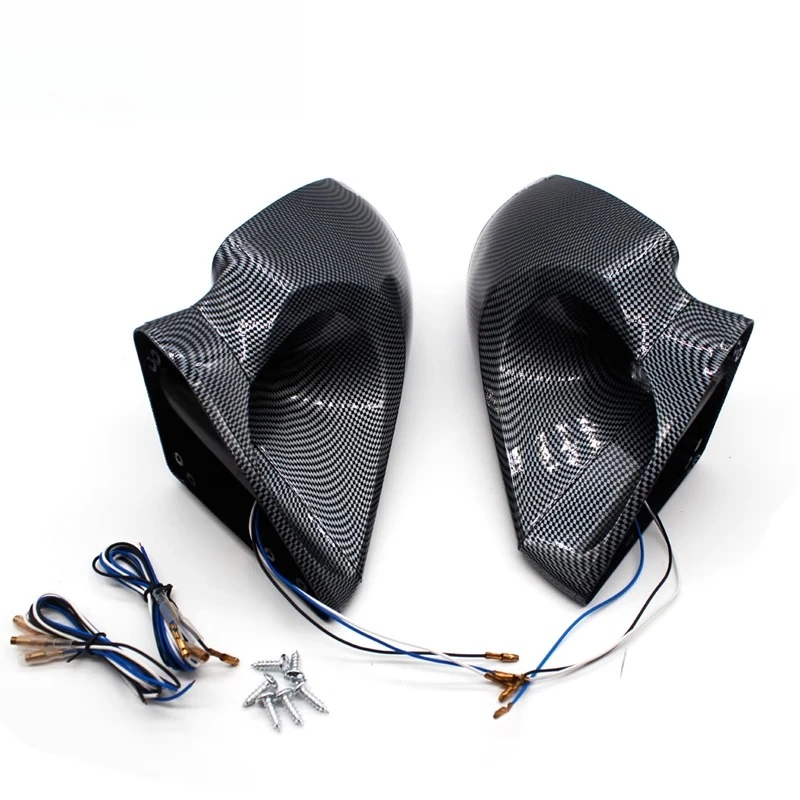 Car modified rearview mirror, universal type, carbon pattern electric/manual rearview mirror view 4