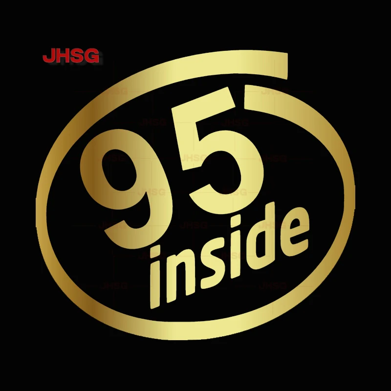 

Car Sticker Fuel Tank Cap Logo 95 Art Deco Decal Vinyl Car Car Sticker Custom High Quality Waterproof Removable Sticker Hot Sale