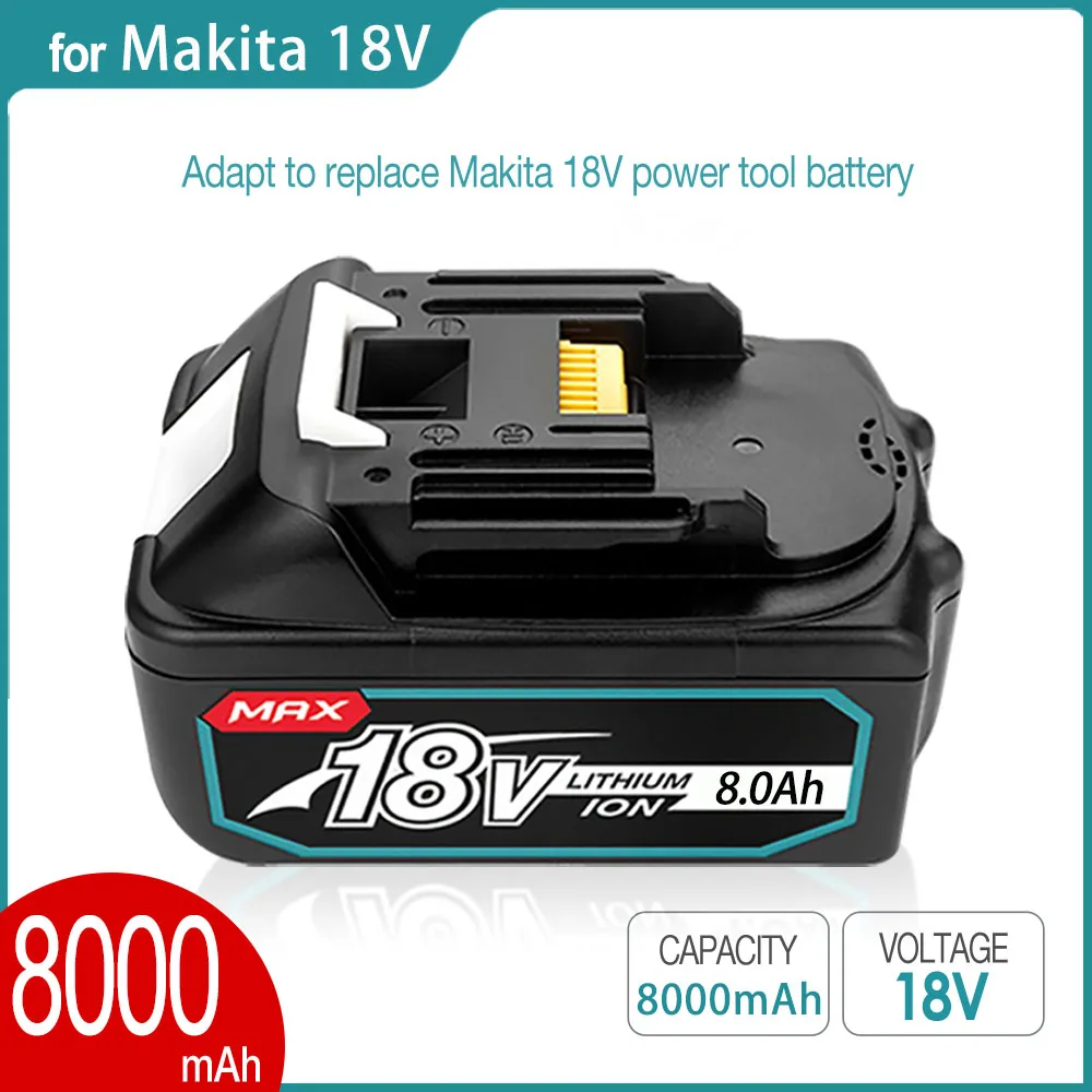 2022 Улучшенный литиевый аккумулятор 18 в для Makita BL1860 BL1850B BL1850 BL1840 BL1830 BL1820 BL1815 LXT-400