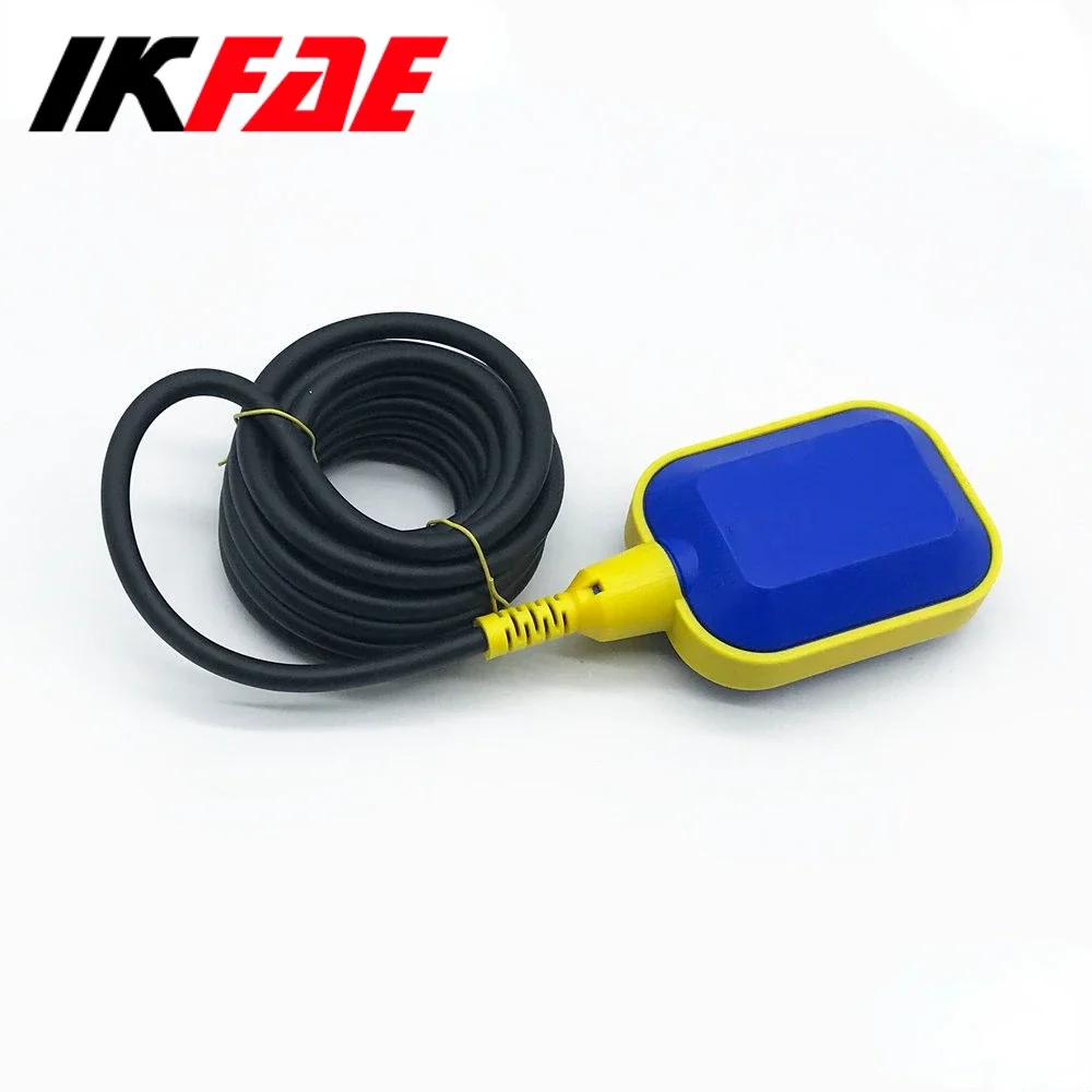 Float Switch Plastic Water Level Control Liquid Standard Home Pool Beverage Tank Automatic Manage Switching Electric Cables