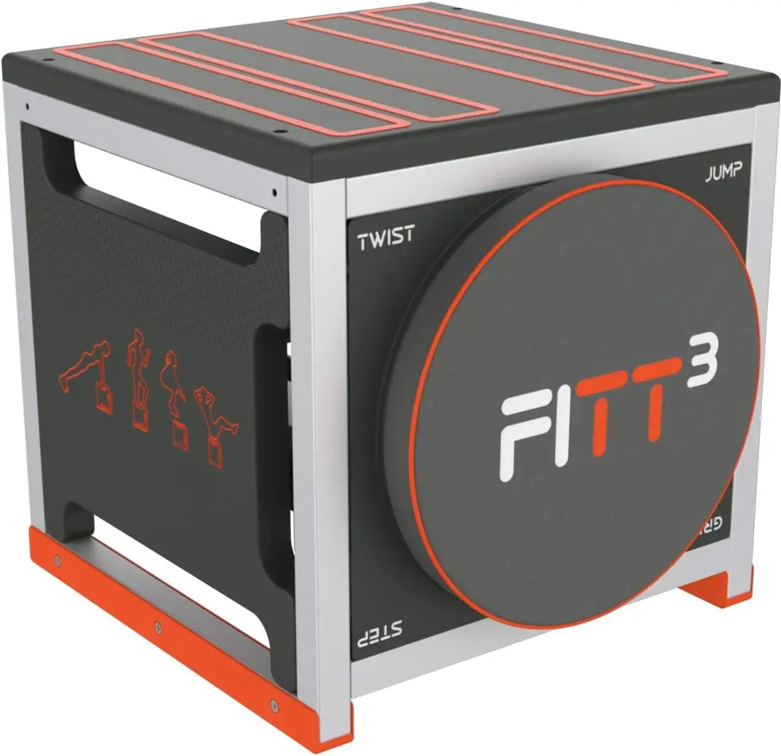 Unisex's FITT Cube Total Body Workout, High Intensity Interval Training Machine, Accent Color Varies