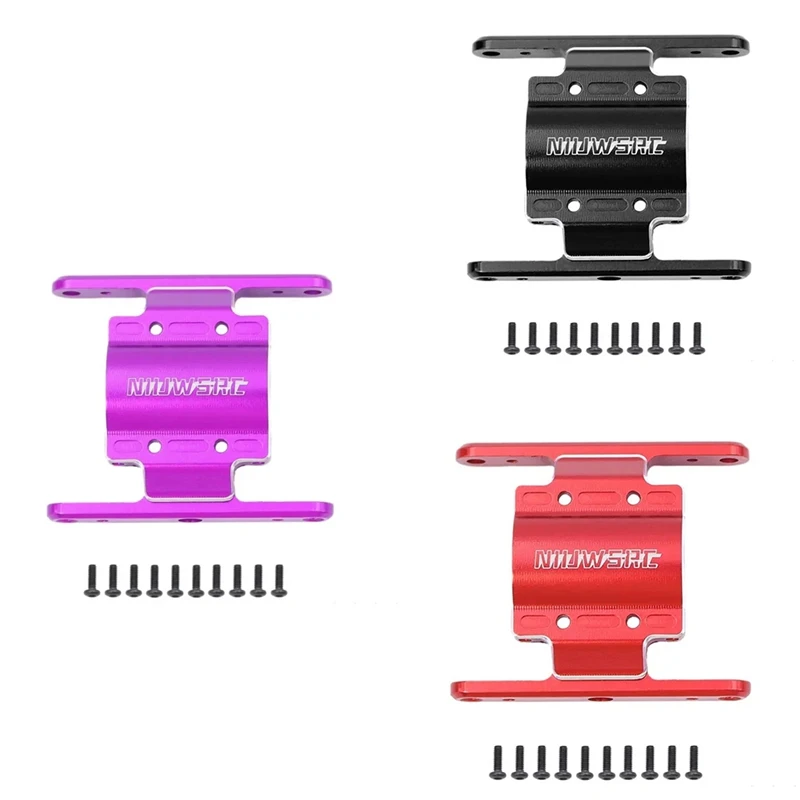 NIUWSRC RC противоскользящая пластина коробка передач крепление для 1/18 RC Crawler FCX 18 FCX18 запасные части для обновления