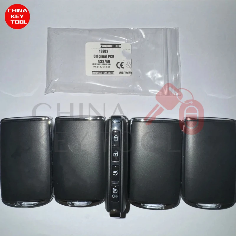 Chave inteligente original SKE13E-03 para mazda 2 3 CX-5 CX-8 CX-9 CX-30 2019 2020 2021 2022 2023 TAYJ-67-5DY 433mhz id49