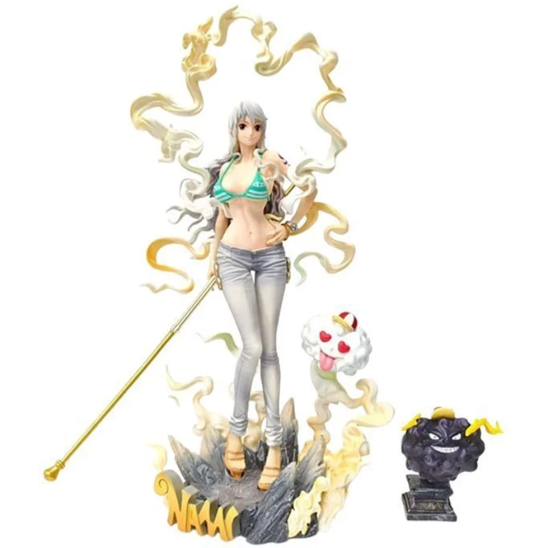 

31cm LY Nika Nami Model Anime One Piece Action Figure Manga One Pieces Figurine Collectible Figuras GK Statue Peripheral Gift