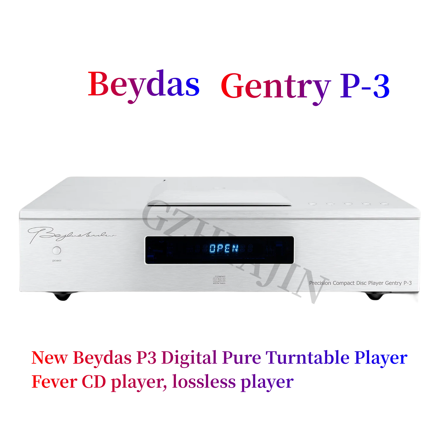 Brand new Beydas P3 digital pure turntable player, fever CD player, lossless player