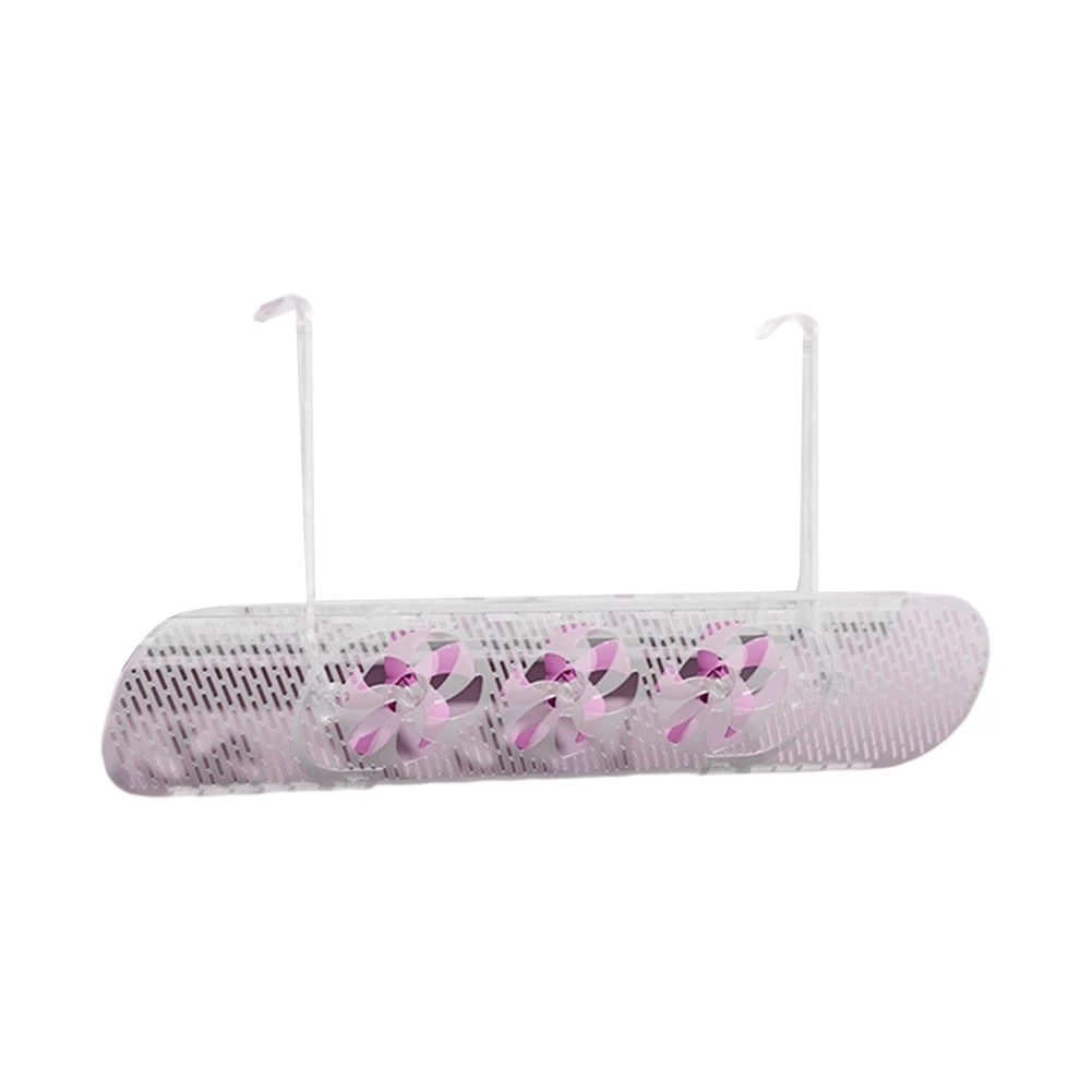 Adjustable Air Deflector with Fan for Air Conditioning Outlet to Manage Airflow Direction and Improve Room Comfort