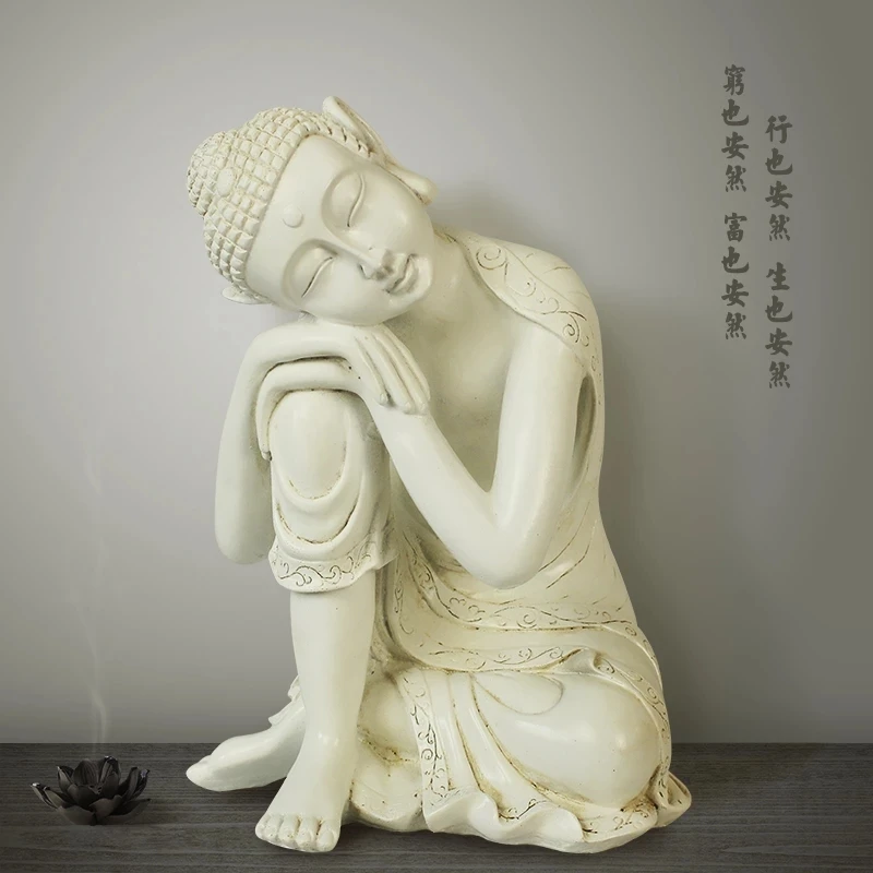 

Sleep Buddha home jewelry creative living room new house entrance decoration objects decoration resin statue crafts