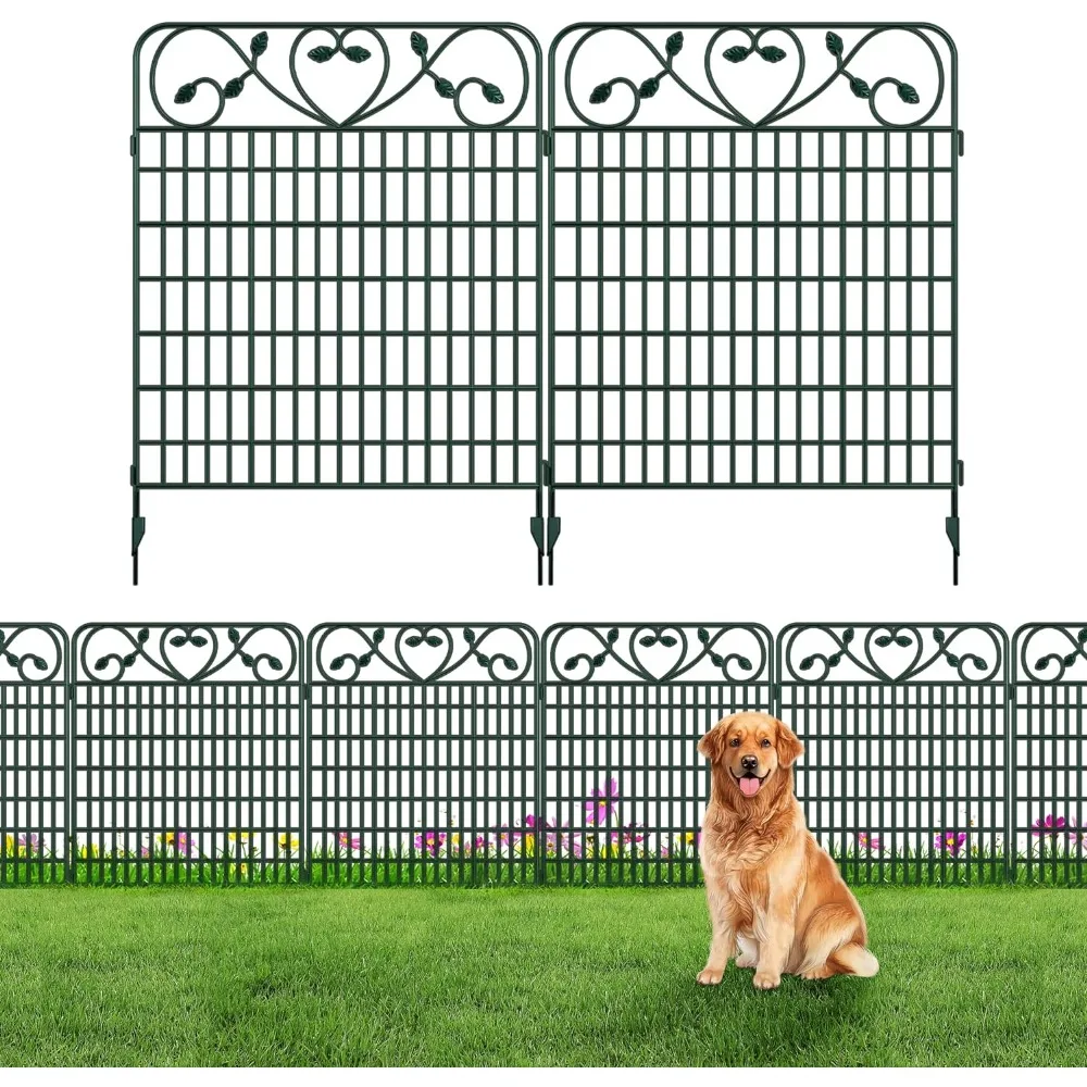 

Garden Buildings Fence Gardening and Decoration Decorations Privacy Border Supplies 36"W x 44"H 4 Pack Fencing