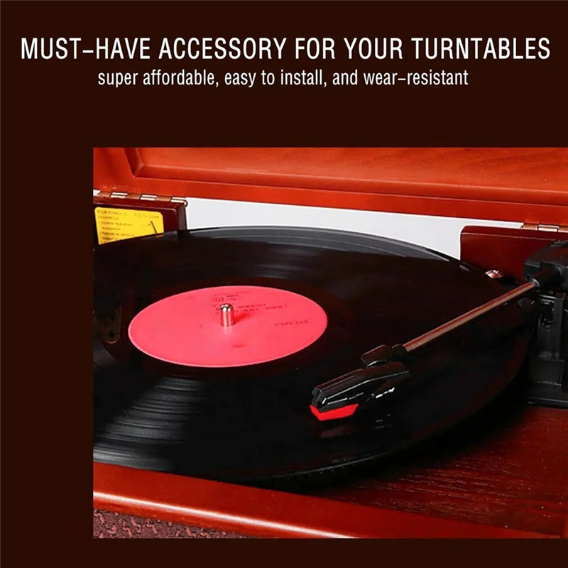 ABNL nuevo fonógrafo Ruby Stylus reproductor de discos Stylus reproductor de vinilo imán no móvil Stylus Stylus accesorios de Audio