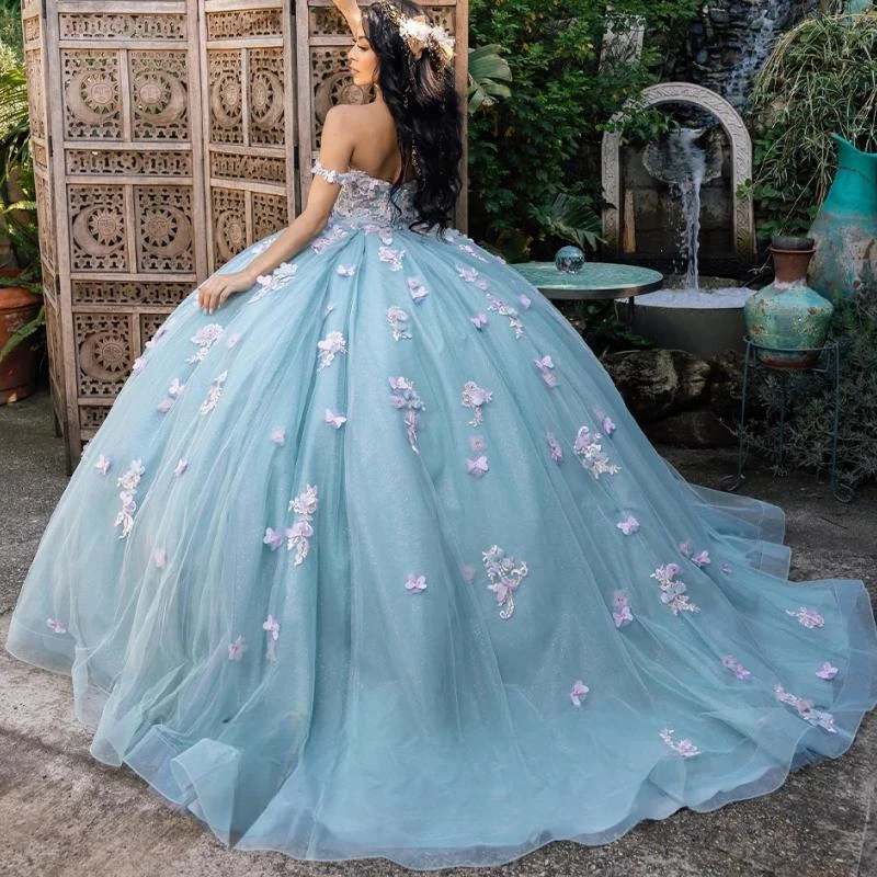 Exquisitos vestidos De graduación De cumpleaños sin espalda para niña, apliques personalizados, cuentas ostentosas, Vestido De 15 años, envío directo