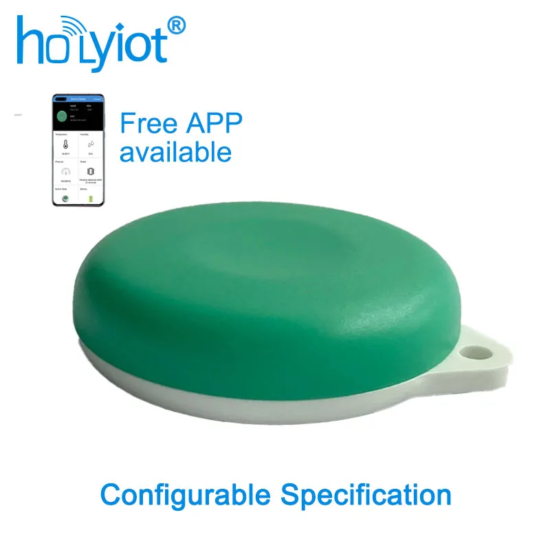 Holyiot NRF52810 Beacon Low Cost proximity Bluetooth Module Mall Positioning IP67 Waterproof Compatible Ibeacon Eddystone