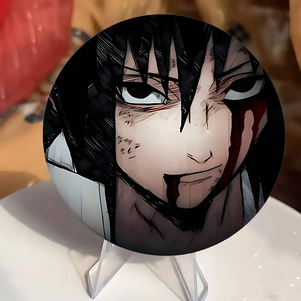 وسيم S-SasukesinhoS شارات باردة صفيح دبوس زر مخصص أنيمي دور المدرسة القديمة بروش الكرتون طوق شارة هدية #5