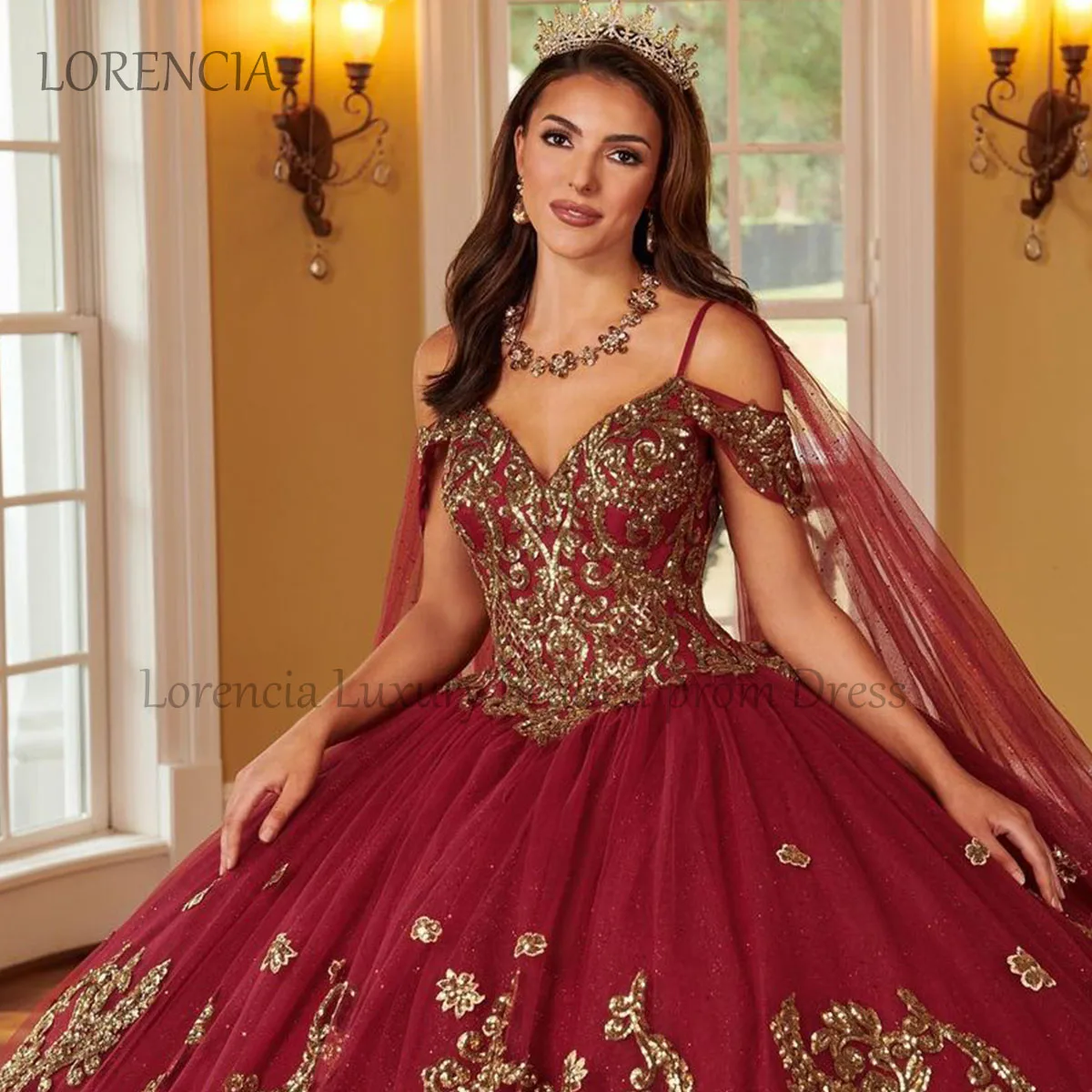 Red 2024 Quincenara Dress Mexican Beading Applique 3D Flowers Sweet 15 16 Ball Gown Formal Sleeveless Vestidos De 15 Años