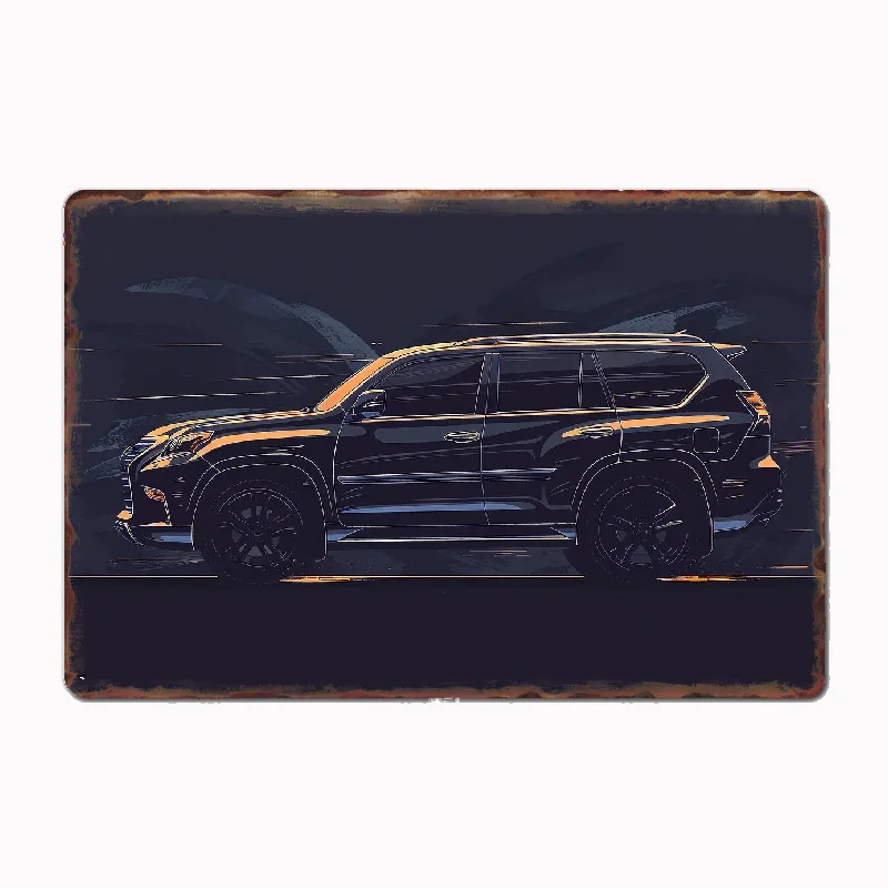 

Land Cruiser retro offroader Automobile 5700GX Metal Sign Poster Garage Room Decor Automobile Club Tin Home Decor