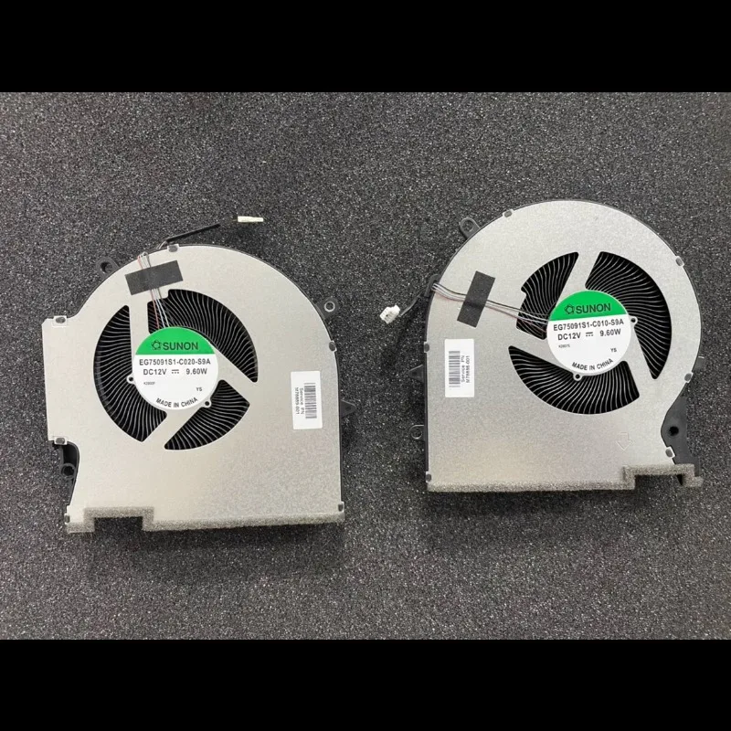 Ordinateur portable CPU Ventilateur De Refroidissement Pour HP Omen 17-CK0000 TPN-Q266 EG75091S1-C010 De Jeu/C020-S9A M78888-001 M78889-001 12V 9.6W