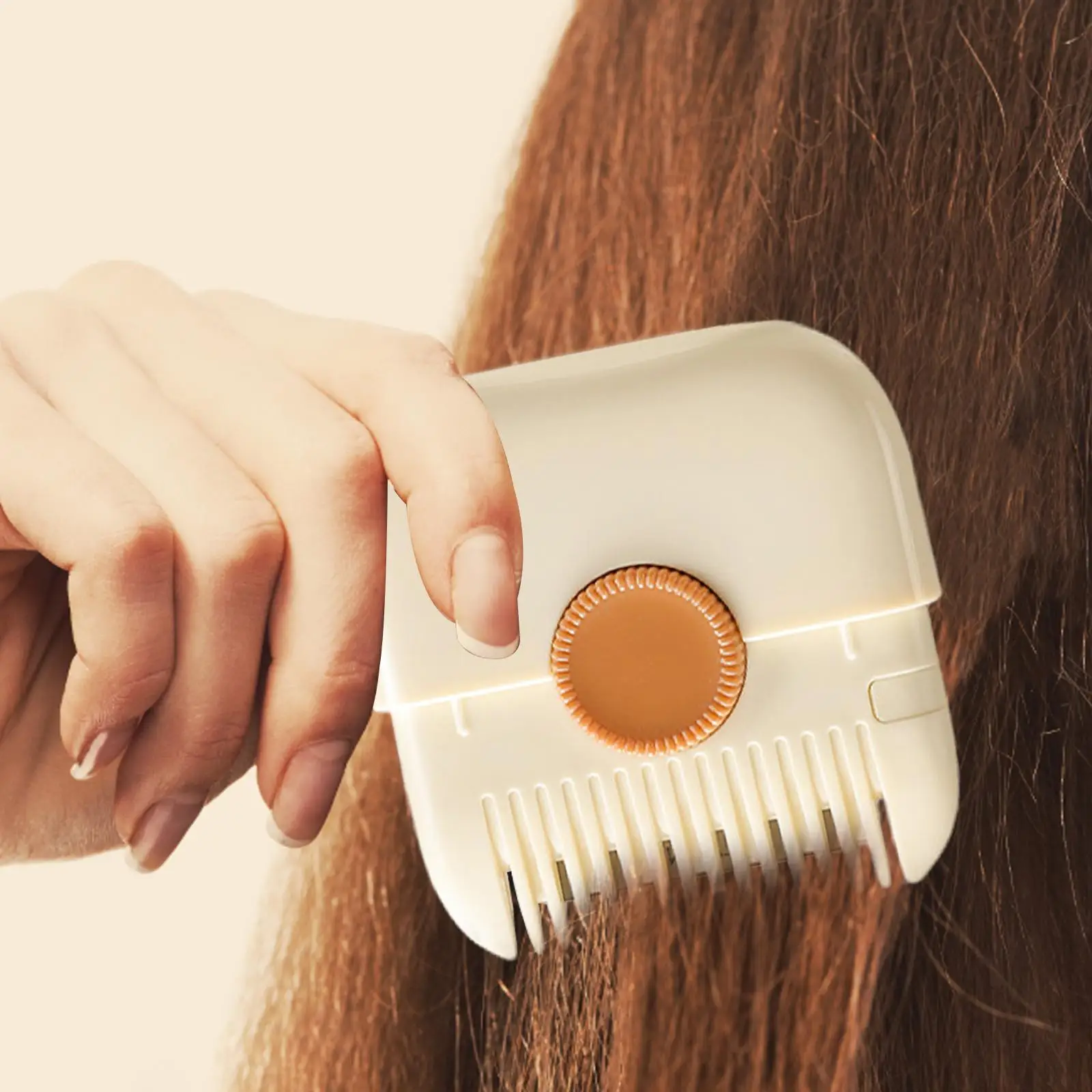 Hair Cutter Thinning Comb 2 in 1 Small Trimmer Detachable Design Safe Rounded Teeth for All Hair Types