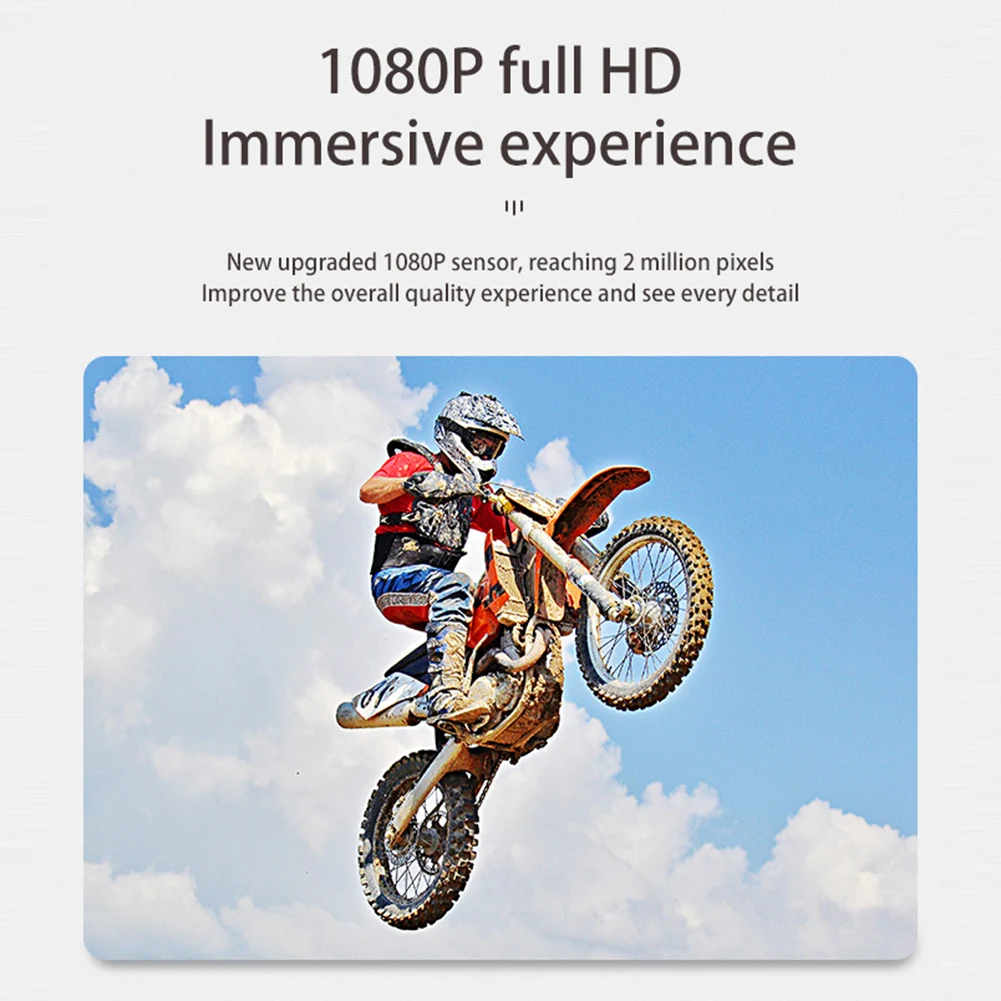 كاميرا مربية صغيرة عالية الدقة كاميرا فيديو صغيرة محمولة عالية الدقة 1080P 200mAh للرؤية الليلية تسجيل الفيديو كشف الحركة للمنزل في الهواء الطلق