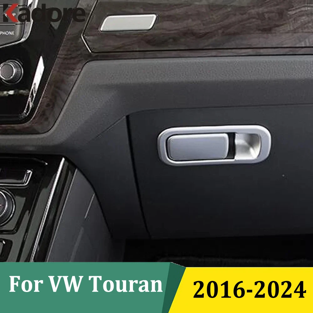 

For Volkswagen VW Touran 2016-2019 2020 2021 2022 2023 2024 Glove Box Trim Cover Badge Garnish Cover Car Interior Accessories