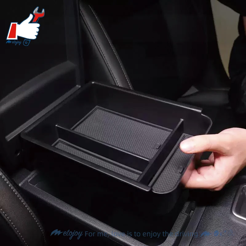 

METOJOY для Nissan 14th Sylphy 2020-2025 ABS подлокотник ящик для хранения чехол для хранения за экраном консоль для хранения