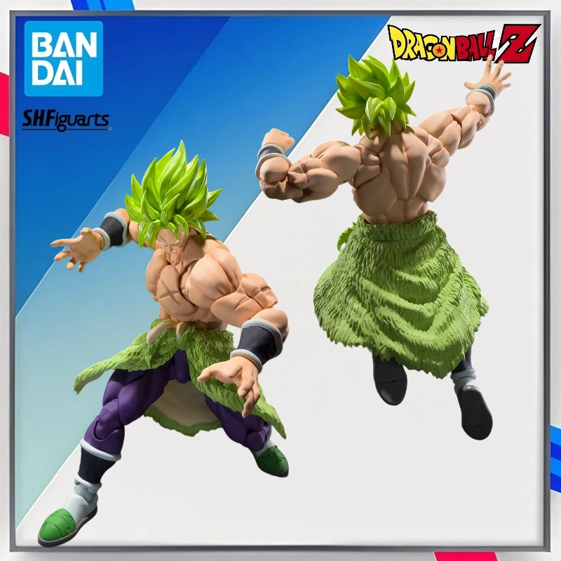 

Original Bandai Dragon Ball SHF SH Figuarts Broly FullPower Action Figures Model Toys Figure PVC Stock Gift