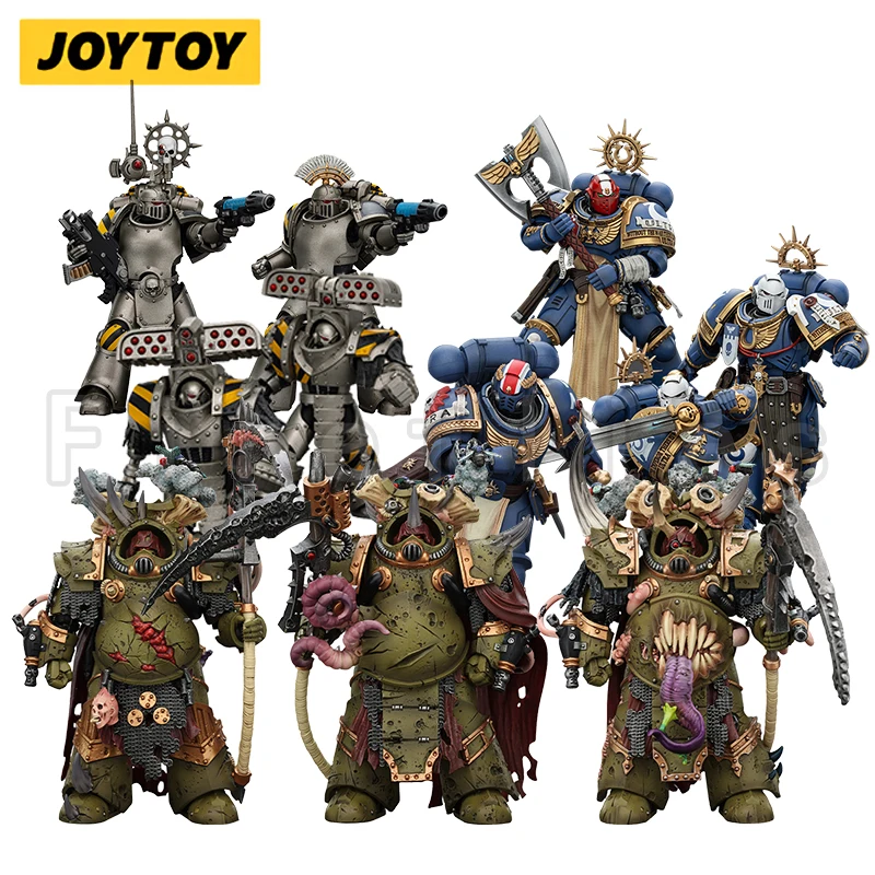 

1/18 JOYTOY Action Figure 40K The Horus Heresy Mechas And Figures Reissue Version Anime Model Toy