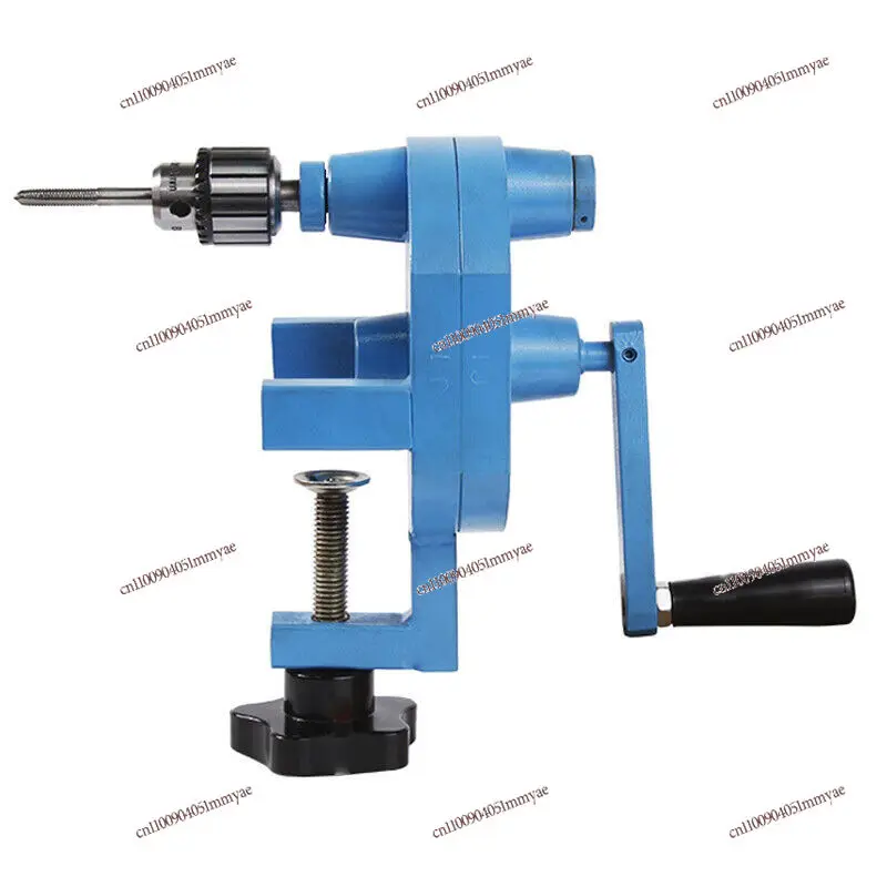 

Manual Drilling Tapping Machine Portable High Precision Crank Tapper Small Size Hand Tools with 0.6MM-6MM Metal Tap Chuck