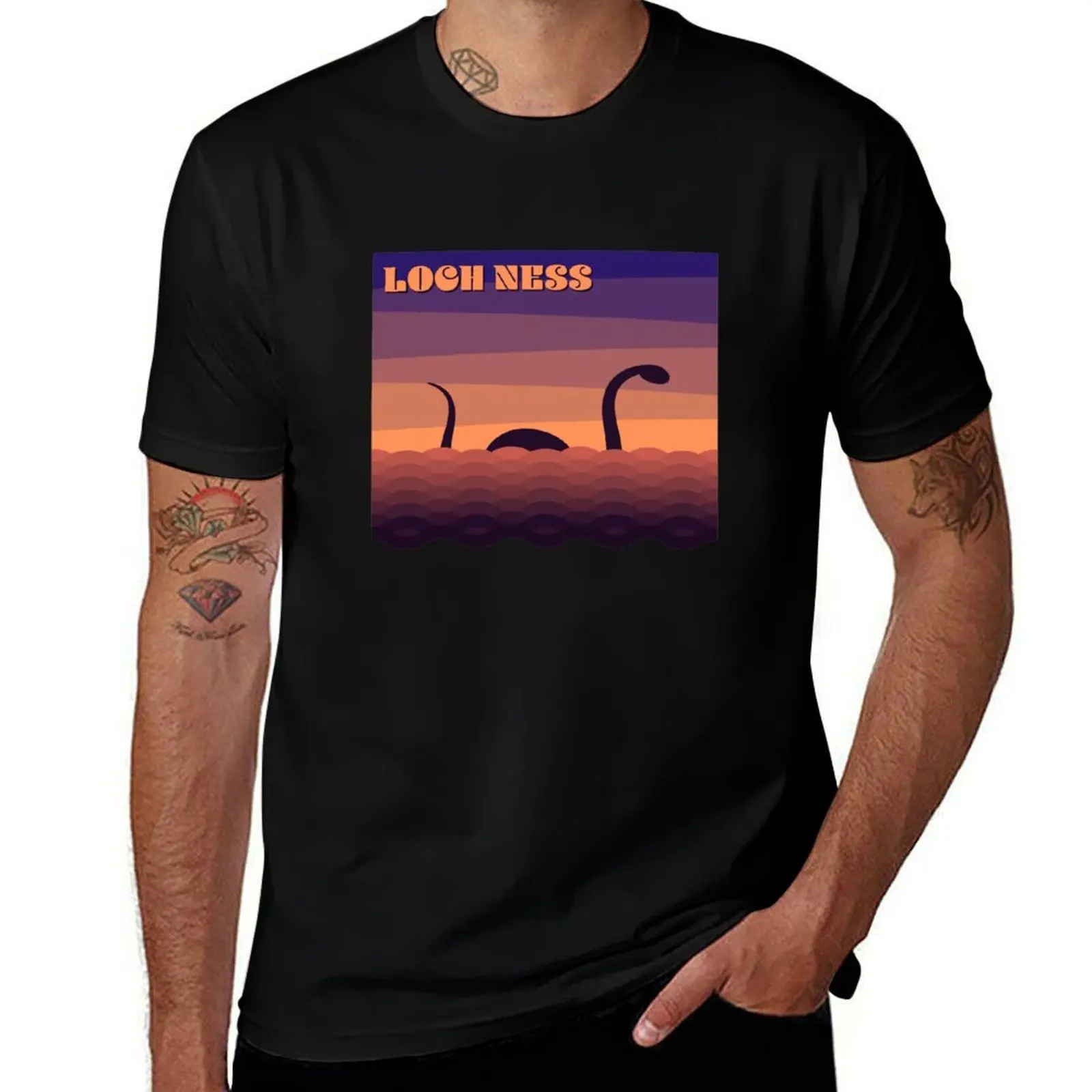 

funny Nessie t for man T-Shirt man personalised t shirt shirt t shirts