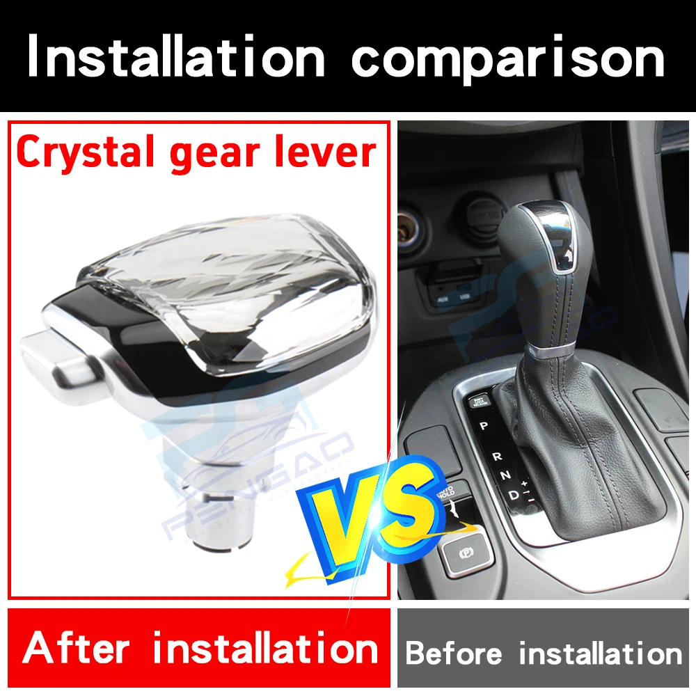 

For hyundai tucson santafe gear rod Shengda automatic transmission Gearbox Handle bondage equipment Gear stick Gear shift knob