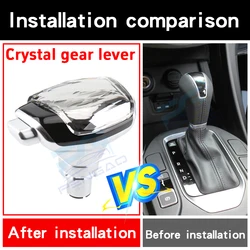 For hyundai tucson santafe gear rod Shengda automatic transmission Gearbox Handle bondage equipment Gear stick Gear shift knob