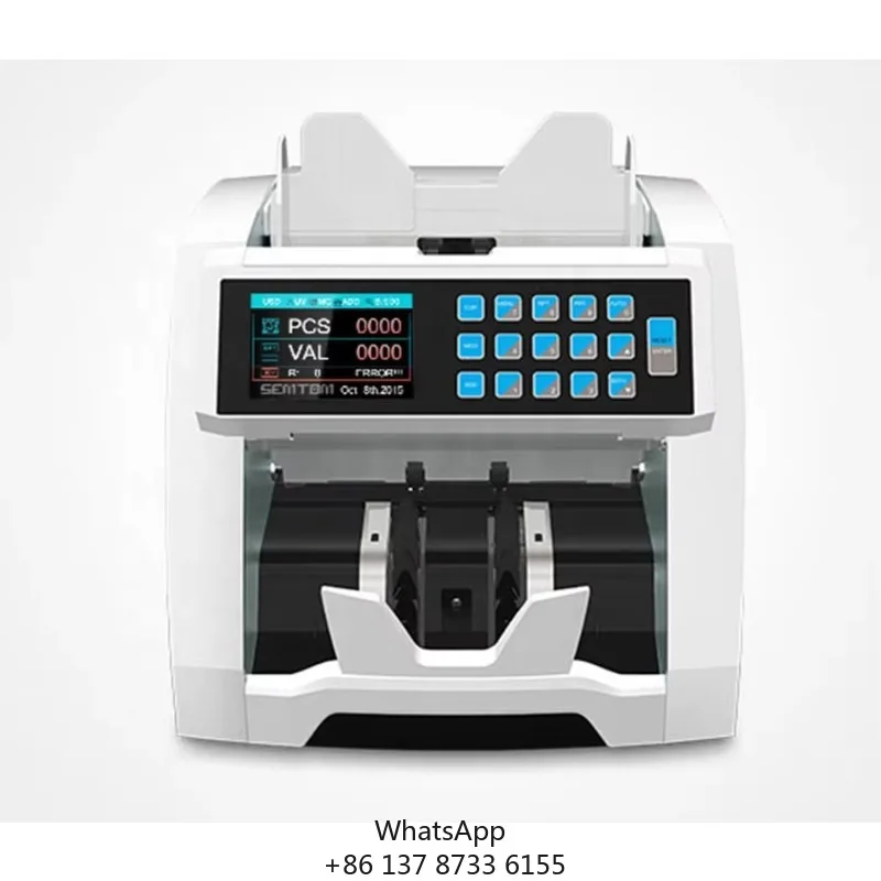 Professional Money Counter Machine Mixed Denomination With Counterfeit Bill Detector