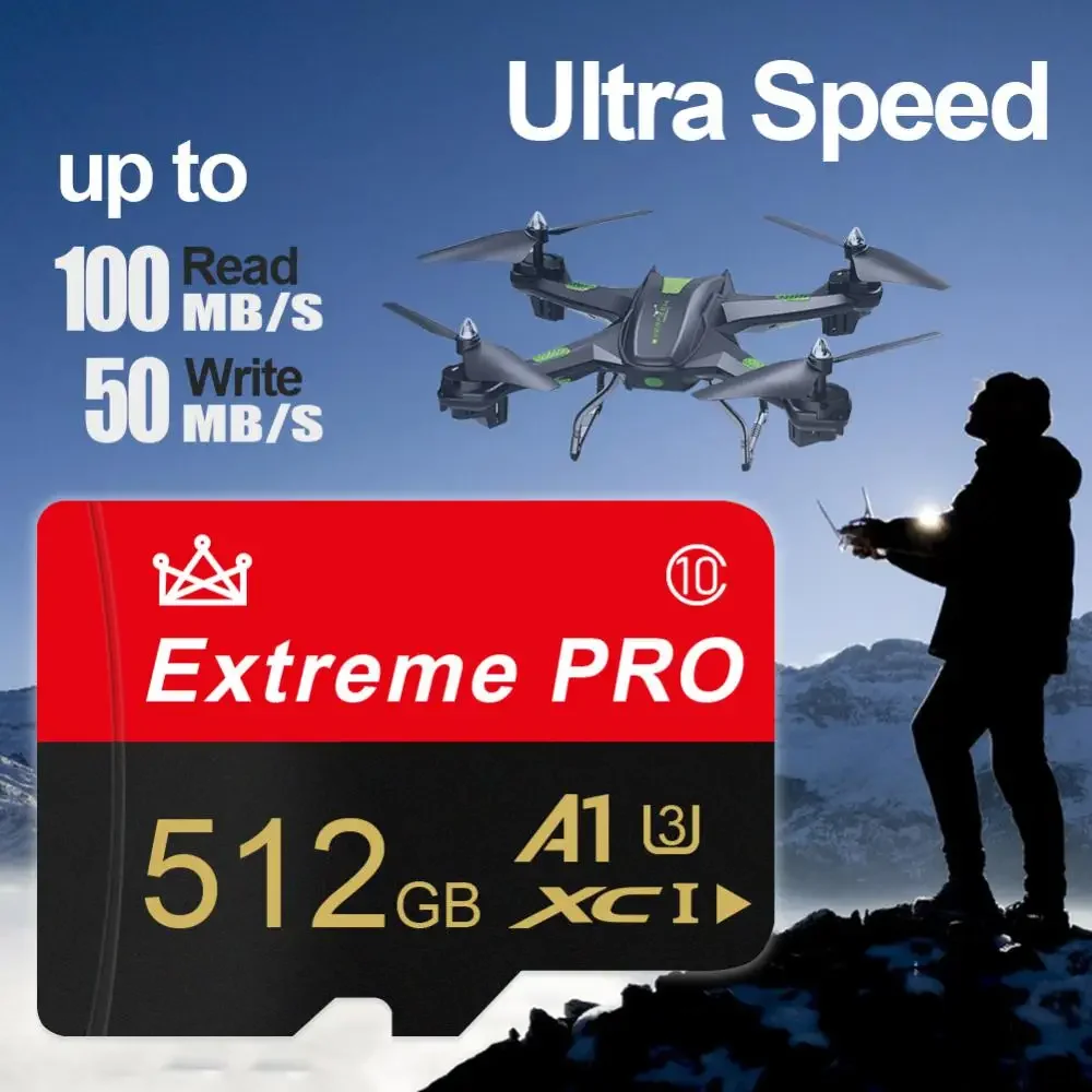 Original Class 10 SD Memory Card 2TB 1TB High Speed Micro TF SD Card 256GB 512GB 128GB SD Card For Nintendo Switch Video Card