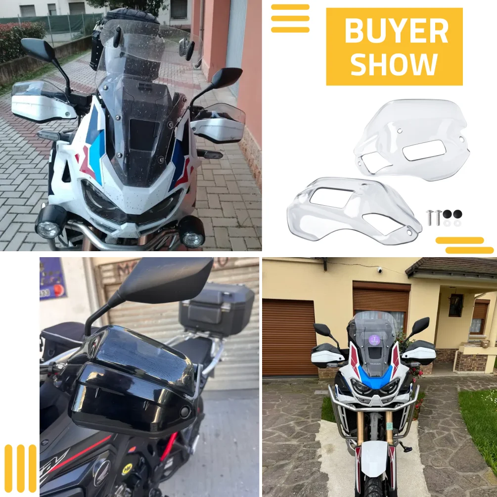 Protector de manos XL750 Transalp XADV750 para Honda CRF1100L ADV Protector de mano Protector de extensión de pantalla accesorios de motocicleta