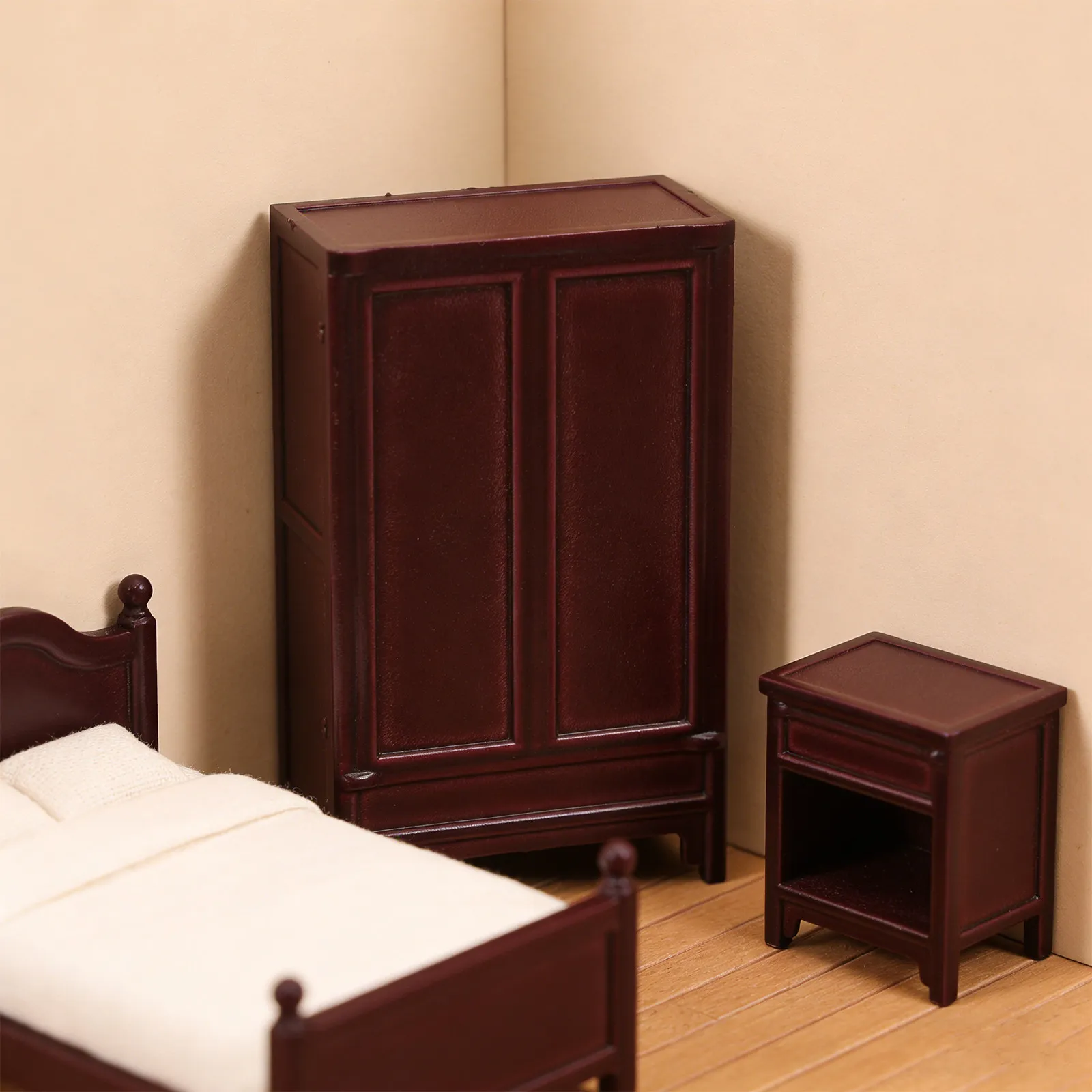 

Miniature 1:25 Scale Chinese Dollhouse Storage Cabinet Micro Scene Furniture Mini Kitchen Shelf Side Cabinet Home Party