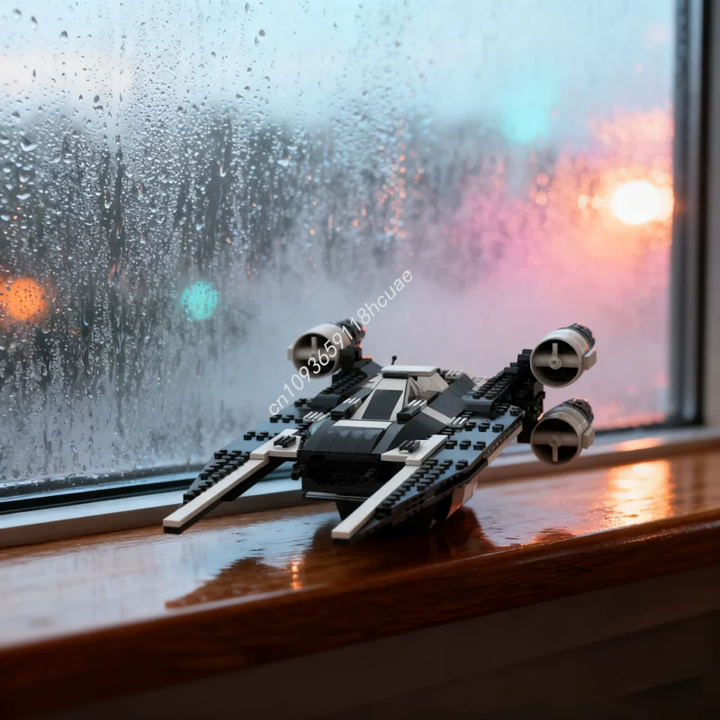 

670 шт. MOC Partisan UT Starfighter UWing Модель пилы Строительные блоки Конструкция DIY Рождественский подарок креативные игрушки Образование Дети