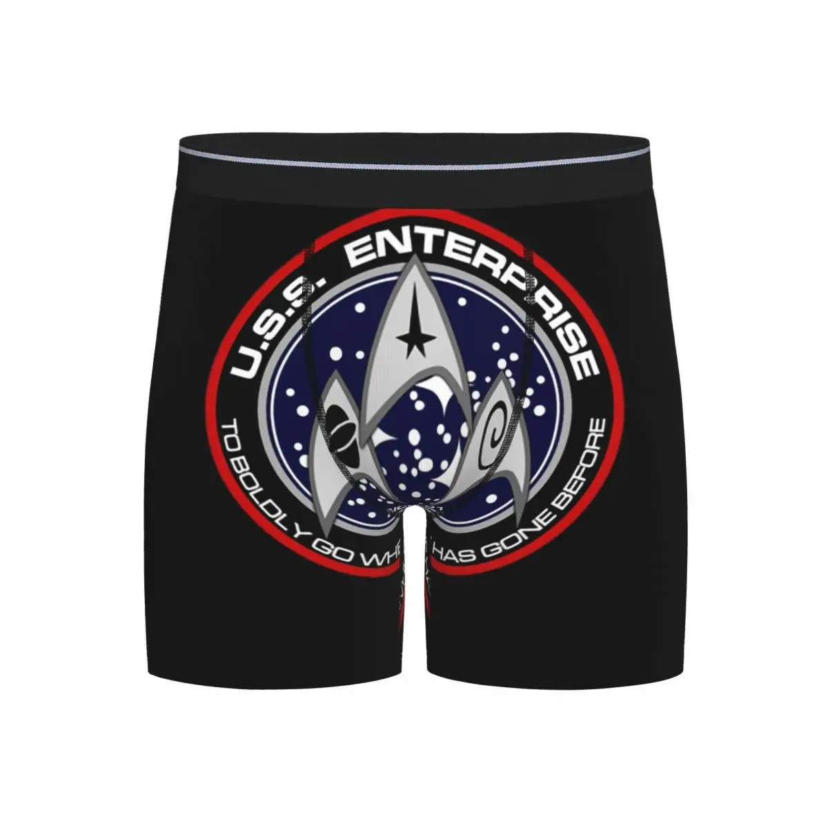 

Long Boxer Underpants Shorts Star Treks Science Fiction TV Series Panties Men Comfortable Underwear for Homme Man Boyfriend Gift