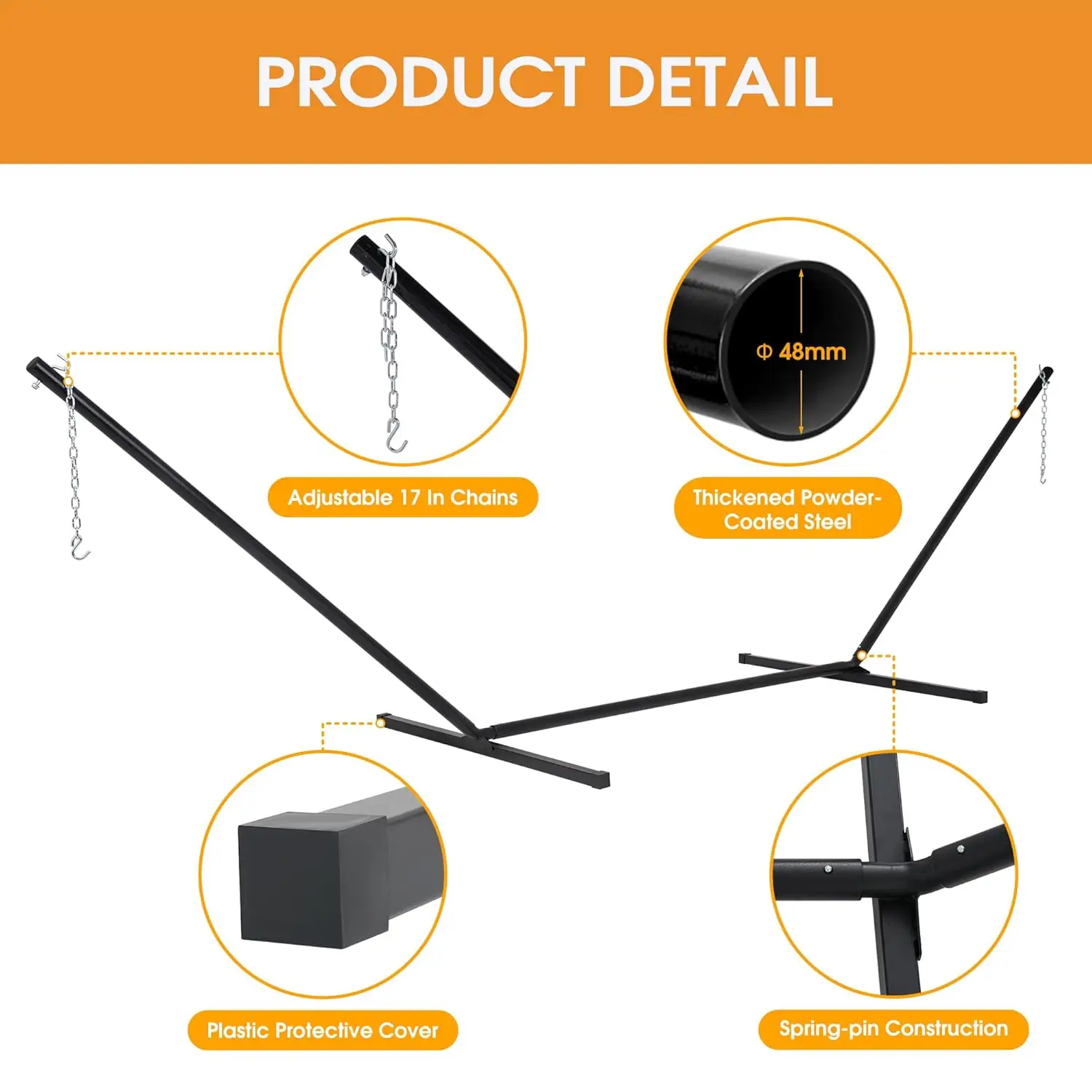 Thumbnail 4 - #18 Latest Hammock with Stands Offers