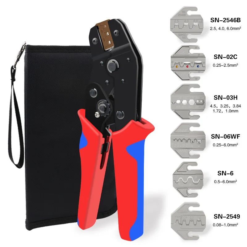Imagem -05 - Dupont Jst Crimper Pliers Kit Ferramentas de Fixação Elétrica Sn58b 2549 2546 02c6 06wf