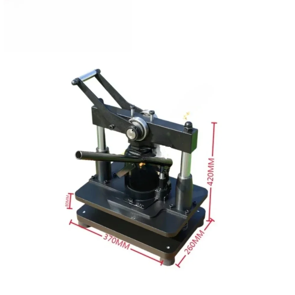 

20T hydraulic manual integrated system PU belt guillotine cutter punch wallet keychain flower