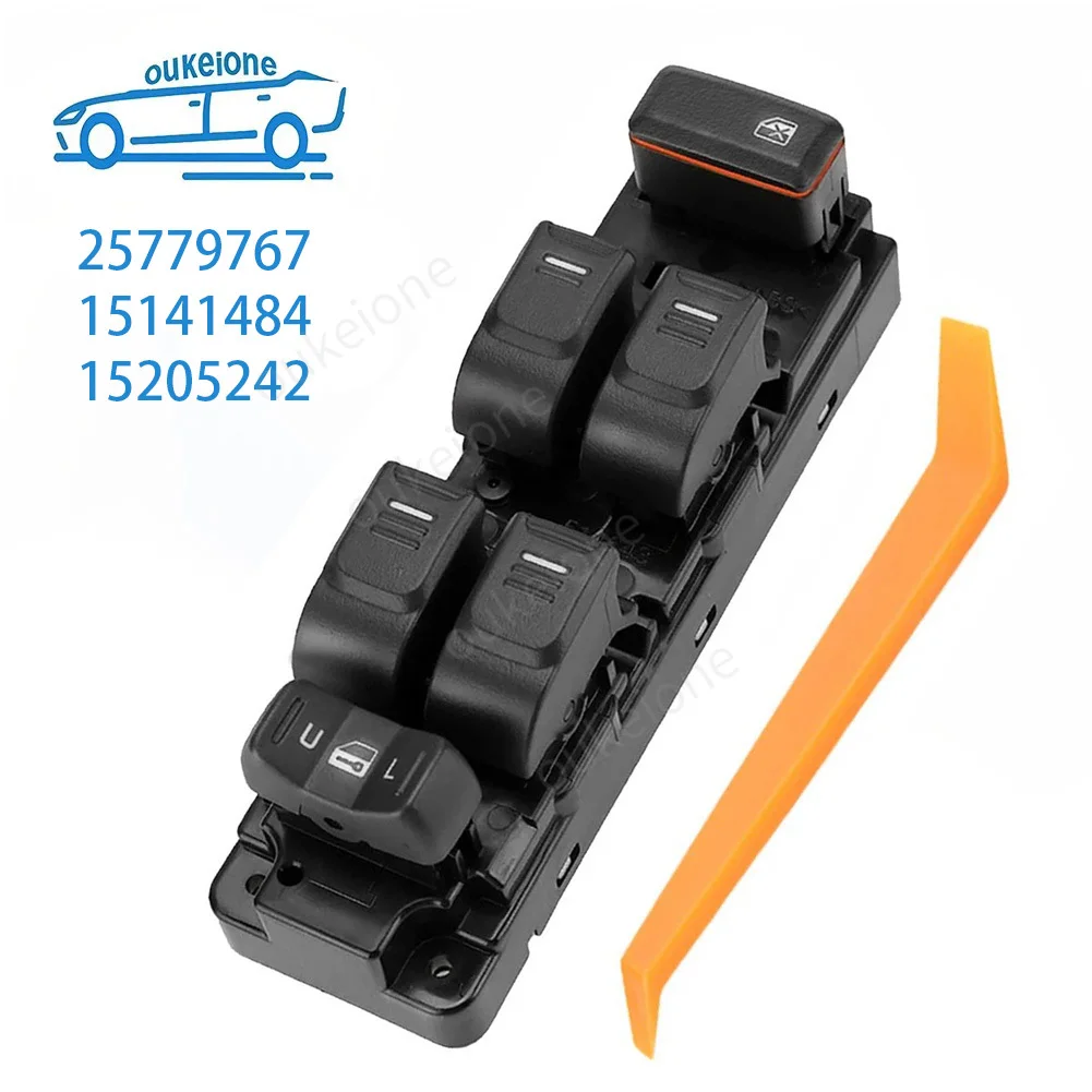 Para Chevrolet Colorado GMC Canyon Hummer H3 H3T 2004-2012 botón de Control de interruptor de ventana eléctrica de coche 25779767 15141484 15205242