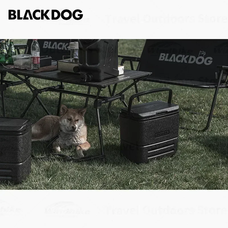 BLACKDOG Rigid Nevers Beer Cooler Drink Frigo da campeggio Raffreddatori portatili Pesca fredda Cottura Contenitore di ghiaccio Congelatore Scatola rigida 17L Spiaggia
