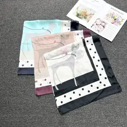 Foreign trade original single Italian print vintage new light luxury warm decoration gift shawl scarf scarf