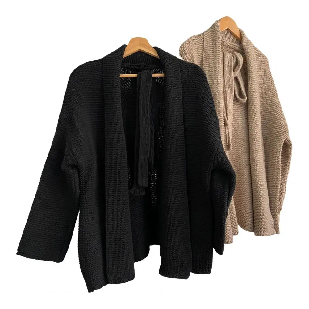 Women Knit Cardigan Fashionable Women Outerwear Women's Oversized Chunky Knit Cardigan Casual Open Front Sweater Coat Long