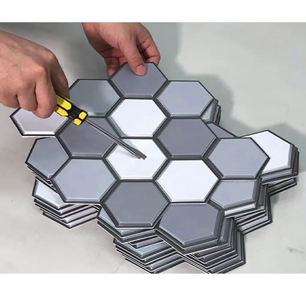 Hot New Practical High Quality Wall Sticker Parts 30*30cm 3D Backsplash Bathroom DIY Self-Adhesive Tiles Stickers