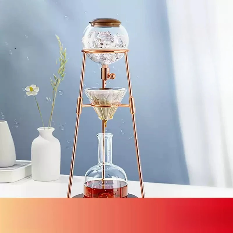 Glass Cold Brew Drip Coffee Pot,Home Drip‑Type Iced Coffee Maker