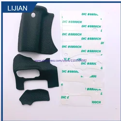 A set Front Rubber Grip + Rear Back Side rubber For Canon EOS 650D 700D T5i KISS X7i with tape Camera Part