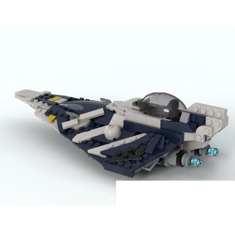 MOC-220978 새로운 도시 공중 전투기 빌딩 블록 모델 309 부품 창의적인 소년 어린이 생일 크리스마스 장난감 선물