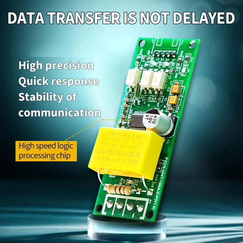 Ваттметр 100 А pзем 004T версии 3,0 + открытый тестовый модуль измерения CT кВтч Вольт-ампер для TTL COM2/COM3/COM4