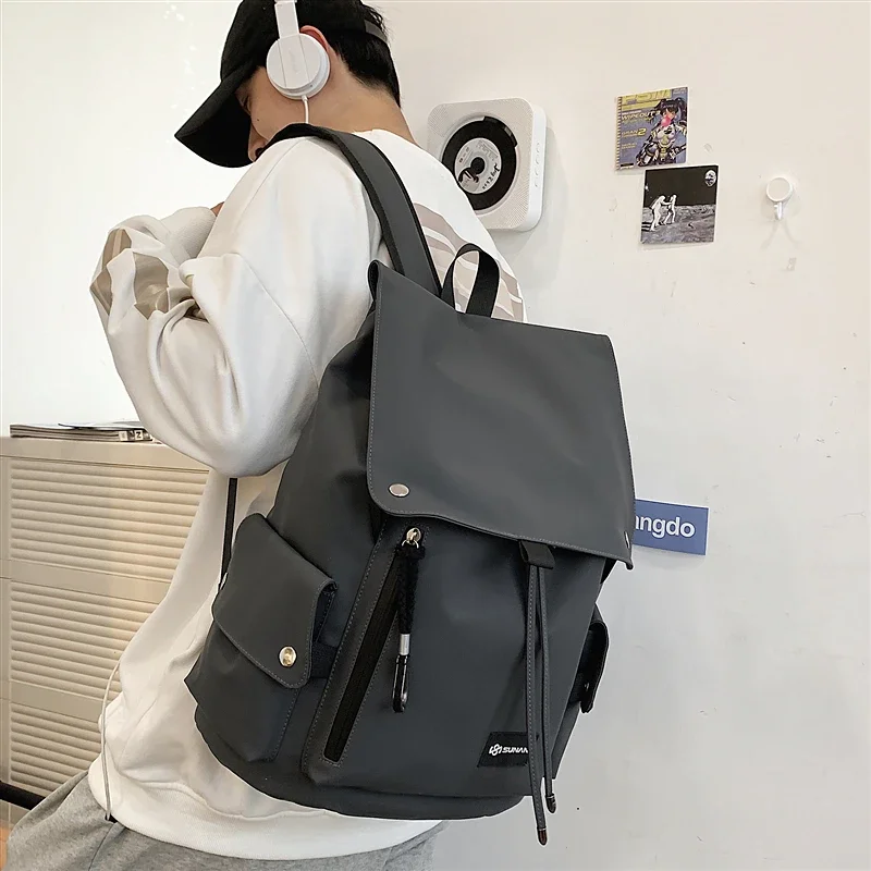 Fashion Women Backpack Man New Large-capacity Leisure Travel Shoulders Bag Female Schoolbag Waterproof College Students Bags