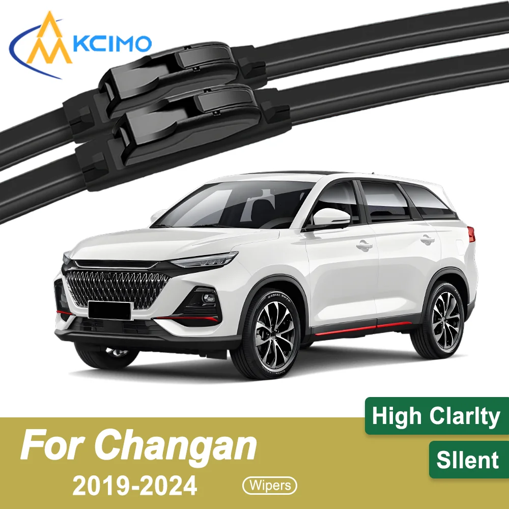 

2-Pack Superior Wiper Blades for Changan X7 2019-2024 All-Season Durable Quiet Wiping Uninterrupted Visibility